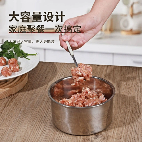 Новое производство таблеток устройства из нержавеющей стали вручную -раскрывается как артефакт шарика, домашние фрикадельки с рыбным мяч