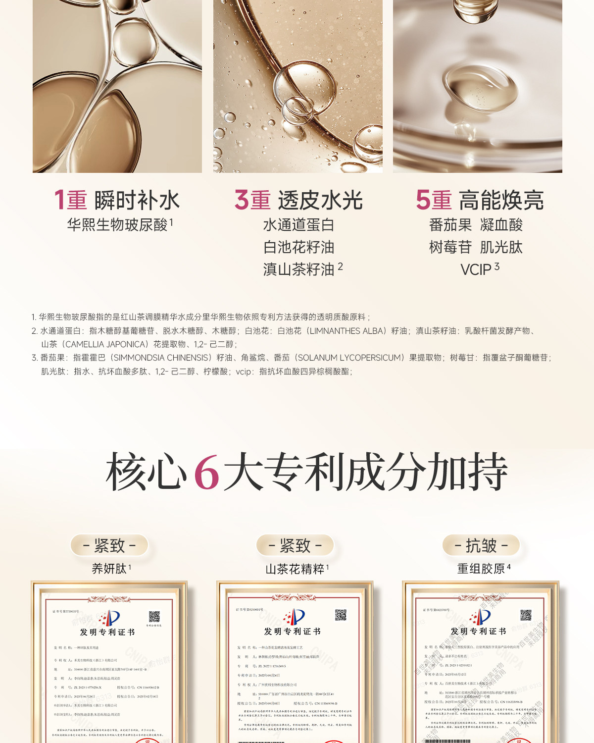 【Expédition directe de Hong Kong】 Masque à l'essence de camélia "Zao Wu Zhe" 6 paires/boîte - Nettoie et resserre les pores, raffermit et illumine - Remède d'urgence pour les nuits blanches - Hydratation profonde - Masque à appliquer - Poudre + Essence