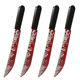 Halloween Realistic Bleeding Knife Weapon Sharp Knife Kitchen Knife Horror Knife Cosplay Party Event Performance Prop Knife