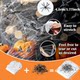Halloween Decoration Spider Cotton Spider Web Haunted House Secret Room Spider Silk Horror Scene Atmosphere Decoration Props