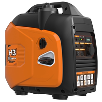 Huashidan small silent gasoline generator 220v frequency conversion 2 3KW camping outdoor RV stall power supply