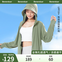 Jiaoxiajiao ice silk sun protection clothing for women 2024 new summer anti-UV thin coat slim original gauze sun protection clothing
