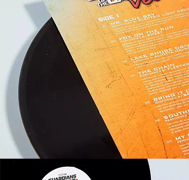 Виниловый проигрыватель 正版guardians of the galaxy vol.2/银河护卫队2 lp黑胶唱片12寸 Vol.2/2