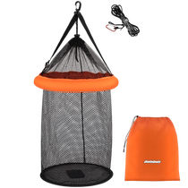 Luya floating fish protection catches the sea fish basket round rock fishing protection nylon line mesh bag thickened portable Taiwan fishing wild fishing