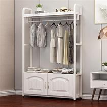 Hanging rack floor-standing bedroom coat rack home hanging rack Internet celebrity storage rack storage rack Nordic length 120 width 40 height