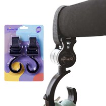 Sanmei baby stroller hook umbrella stroller accessories hanging bag stroller hanging bag accessories 2-pack baby stroller stroller hook