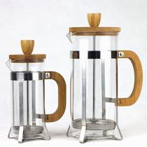 Sliver French Press Coffee Maker Cafetiere Cup Frame heat-re