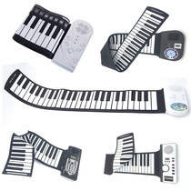 88-key 61-key 49-key hand-rolled piano professional version for adults children students and beginners to practice portable and foldable