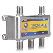 Cable TV line splitter brancher one point two three four five six one point two)