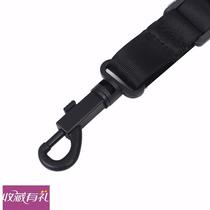 Saxophone strap electric blowpipe thickened and widened wind instrument saxophone shoulder strap adjustable T-section belt bassoon hanging strap neck strap