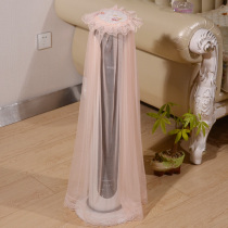 New modern modern tower fan dust cover universal princess style lace tower fan cover cover towel customization
