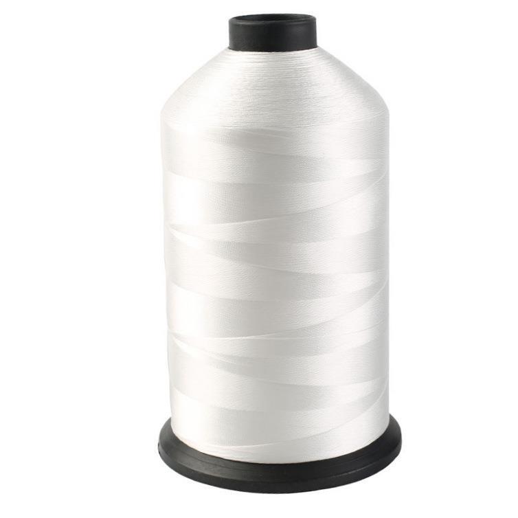 Polyester High-Strength Thread Black and White 1kg Large Roll 210D/2 Strands-210D/36 Strands Polyester Filament Thread Ton Bag