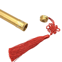 Band orchestra symphony performance pure solid wood maple dark purple conductor baton with portable metal barrel