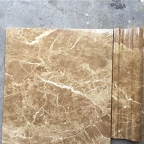 Imitation marble stone plastic slab background wall door cover window cover edge pressed decorative line edge 30cm