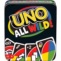 UNO All Wild Card Game for Family Night Travel toys 2-10Play