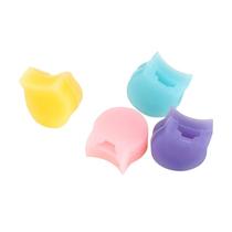 Musical instrument accessories colorful soft silicone clarinet thumb pads 4 pack clarinet round thumb protector