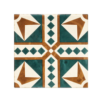 American retro all-ceramic tiles 200x200 bathroom kitchen non-slip tiles balcony living room floral wall tiles