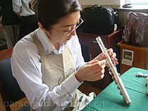 Flute repair repair pad replacement refurbishment adjustment and maintenance air leakage oxidation no sound tuning recycling flute for repair