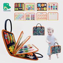 Busy Board Montessori Parish Toys for Toddlers Sensory Toy P