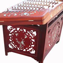 l Mahogany dulcimer musical instrument manufacturer direct sales 402 Beginners entry chicken wing wood 4 Yang Renqin 01 Professional performance test