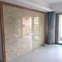 Imitation marble TV background wall frame decorative line door cover edge line door frame cover stone plastic tile artificial stone