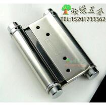 8-inch stainless steel spring hinge free door double opening spring hinge two-way spring hinge door closer hinge