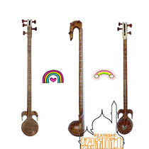 Синьцзянский этнический музыкальный инструмент ручной работы Уйгурский этнический музыкальный инструмент 75 см для игры на пианино из воловьей кожи hot wapu*