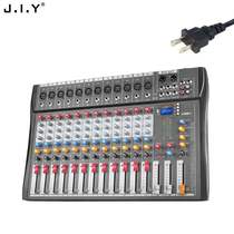 12 mixers professional stage equipment Bluetooth song recording and live broadcast high-power audio mixer