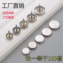 Advertising nails stainless steel mirror nails decorative cover acrylic glass tile nails m8 nail cap ugly buckle cover