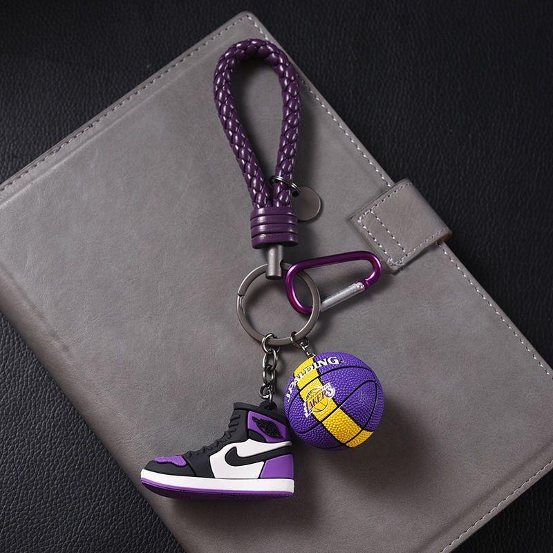 Star Basketball Sneakers Keychain Backpack Pendant Student Gift Souvenir Star Basketball Sneakers Keychain Backpack Pendant Student Gift Souvenir
