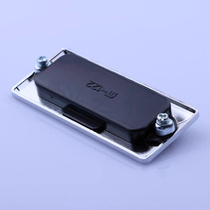 Yiheda type AKJ13 profile universal accessories concealed aluminum buckle handle aluminum alloy embedded handle A-183-2