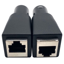2 Pack - CPoint XLRJ45 3 Pin XLR Male to RJ45 DMX Adapters X