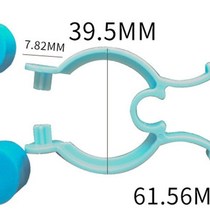 Pulmonary function test nose clip disposable nose clip plastic nose clip pulmonary function meter nose clip (recommended by the owner)