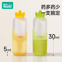 Rushan medicine feeder artifact baby anti-choking dropper type baby and toddler children take medicine straw and drink newborn water