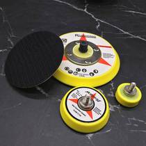 Pneumatic grinder chassis 1 inch 2 inch 3 inch 4x inch 5 inch 6 hole sandpaper sticky disc grinding head suction cup dry grinder grinding disc
