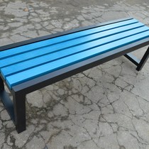 Solid wood park benches anticorrosive wood garden benches school outdoor leisure benches custom-made by manufacturers