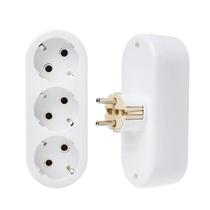 Standard Three-poles Plug Convert Socket Travel Power Adapto