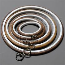 Retro embroidery flower stretcher flower stretcher antique square embroidery frame picture frame display embroidery stretcher oval decorative embroidery shed