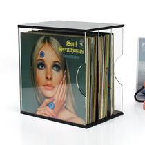 Vinyl record storage shelf 12-inch acrylic album disc transparent storage box bedroom living room storage display