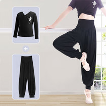 Childrens practice clothes dance pants girls dance clothes womens suits hip-hop trendy lanterns loose boys Latin dance pants