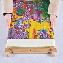 2023 new cross-stitch embroidery stand small tool solid wood embroidery stretcher frame embroidery hand-made self-embroidery 55CM