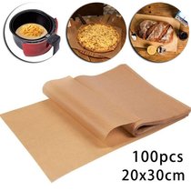 100pcs 20*30cm Baking Paper Parchment Baking Mat Sheet Thick