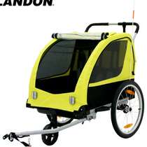 Xinliandele mother and child car childrens two-seater stroller parent-child car bicycle stroller bicycle trailer product