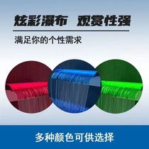 (Factory direct sales) Black painted stainless steel water outlet waterfall villa courtyard water curtain wall water system landscaping