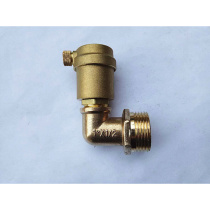 Automatic exhaust valve water distributor radiator relief valve vertical angle copper exhaust valve 1 inch