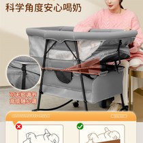 Manufacturer multifunctional crib removable lightweight foldable and portable baby bed bb newborn cradle bed belt
