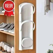 Small o classroom umbrella hanging artifact wall-mounted umbrella stand household small Japanese-style door storage rain gear storage rack