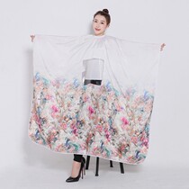 Hair salon special high-end adult large hair cutting scarf non-stick hair waterproof professional customization