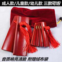 Professional Tianjin Adult Allegro Childrens Bamboo Allegro Copper Coin Crosstalk Beginner Free Velvet Bag