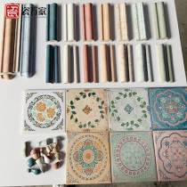 Changgu ceramic tile waistline antique brick kitchen wall tile edge line window sill edge bathroom layering 165
